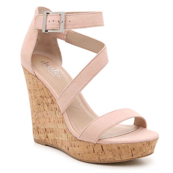 Charles David Shoes - NEW Charles David Amigo Cork Wedge Sandal Size 9M